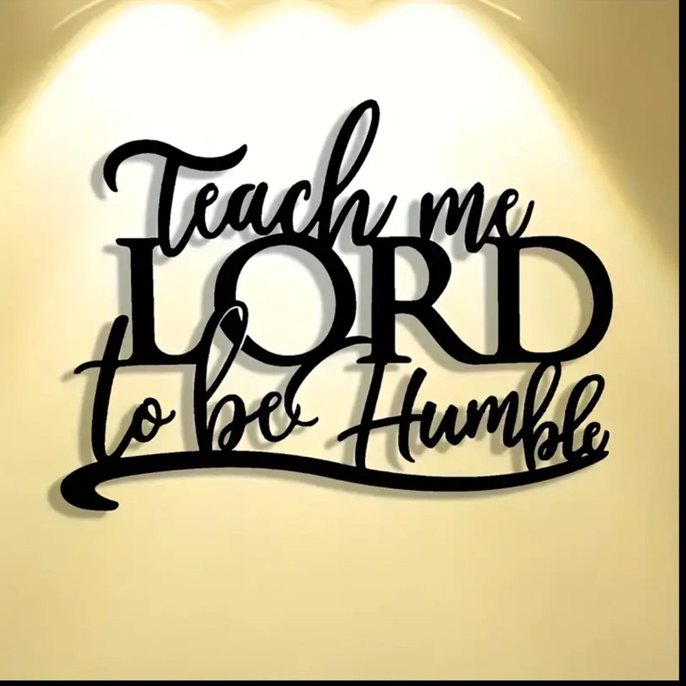 Black Wood or Metal Art Inspirational Wall Decor - Picture 3 of 10